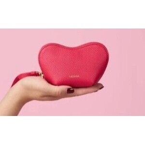 Oleada Mini Le Coeur Pouch Poppy